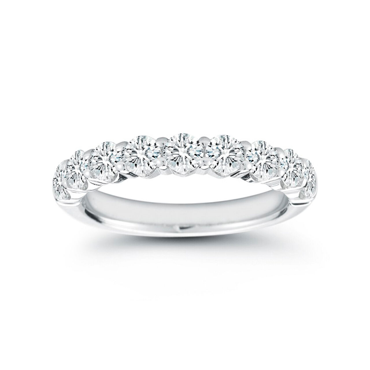 Bijoux Birks White Gold And 1.35Ct Diamond Wedding Band image number 0