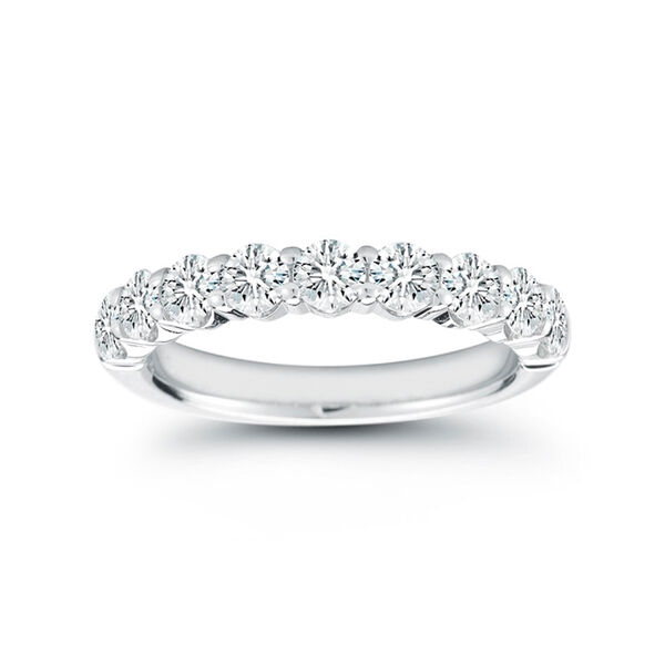 White Gold and 1.35ct Diamond Wedding Band