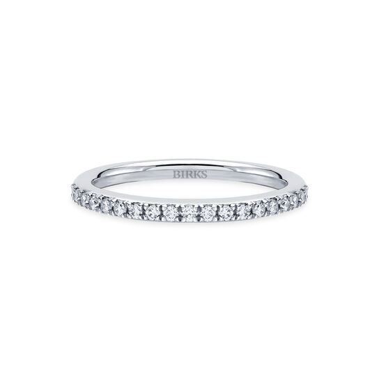 bijoux birks rosee du matin diamond wedding band image number 0