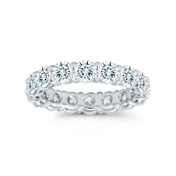Platinum and 5.28ct Diamond Eternity Wedding Band