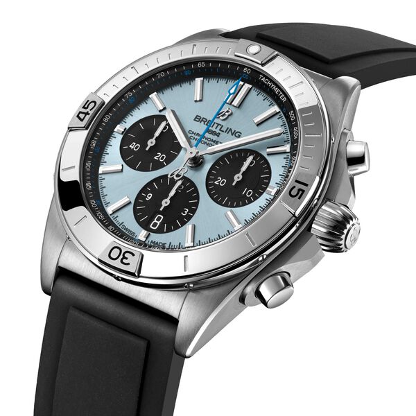 Chronomat B01 Automatic Chronograph 42 mm Stainless Steel and Platinum