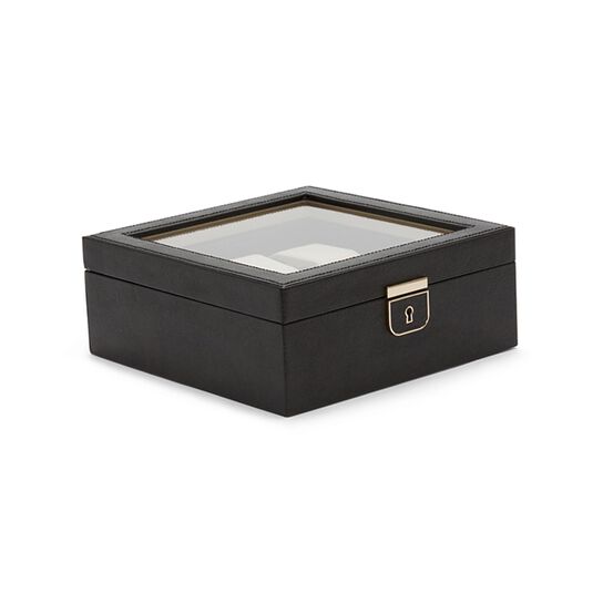 maison birks wolf palermo black 6 piece watch box 213802 image number 2