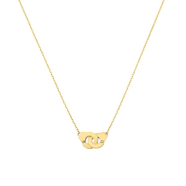 Collier Menottes dinh van R8 en or jaune