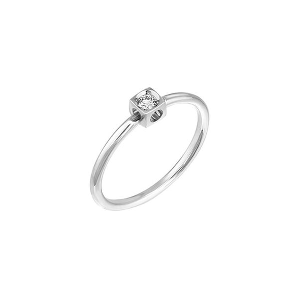 Le Cube Diamant White Gold Diamonds Ring