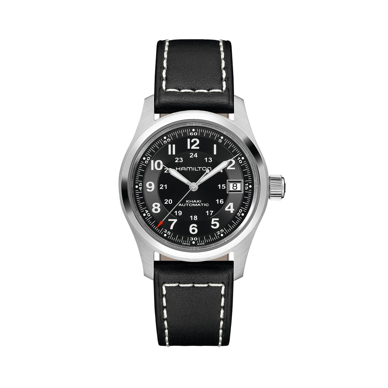 Hamilton Khaki Field 38 mm automatique en acier inoxydable image number 0