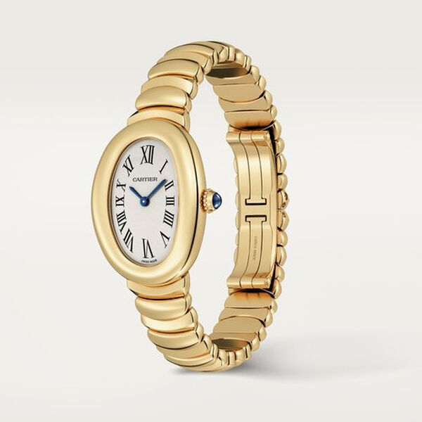 Baignoire Small Quartz 31 x 23 mm Yellow Gold
