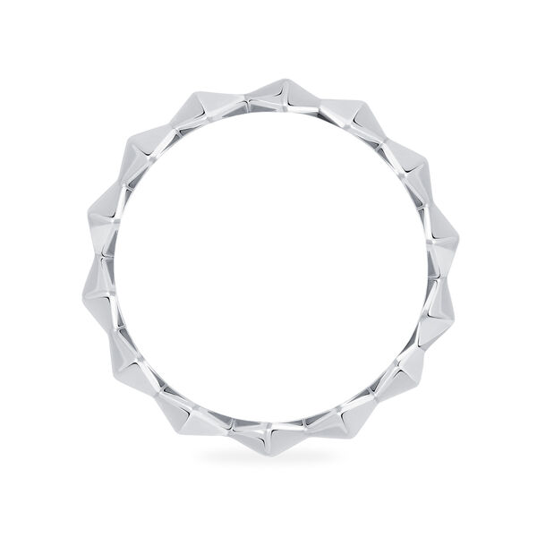 Bague Rock & Pearl superposable en argent