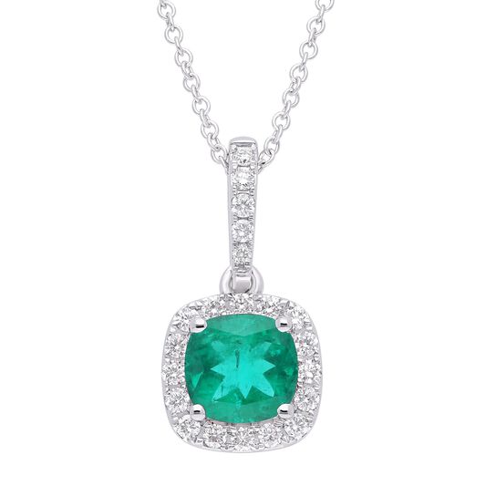 maison birks salon round emerald cushion shape pendant sg05408p 7mm em front image number 0