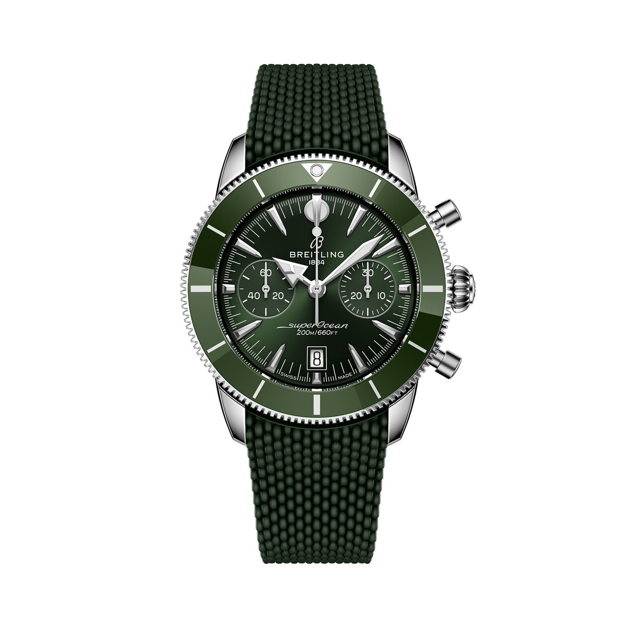 Breitling AB0156361L1S1 SuperOcean Herritage B01 Automatic Chronograph 42 mm Stainless Steel Front image number 0