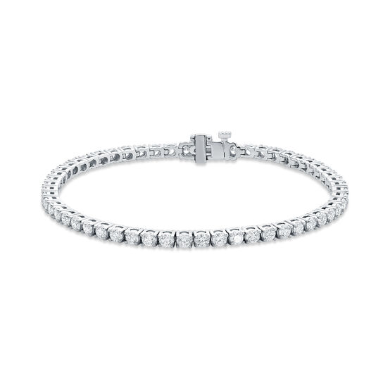 Birks Essentials Diamond and White Gold Bracelet image number 0