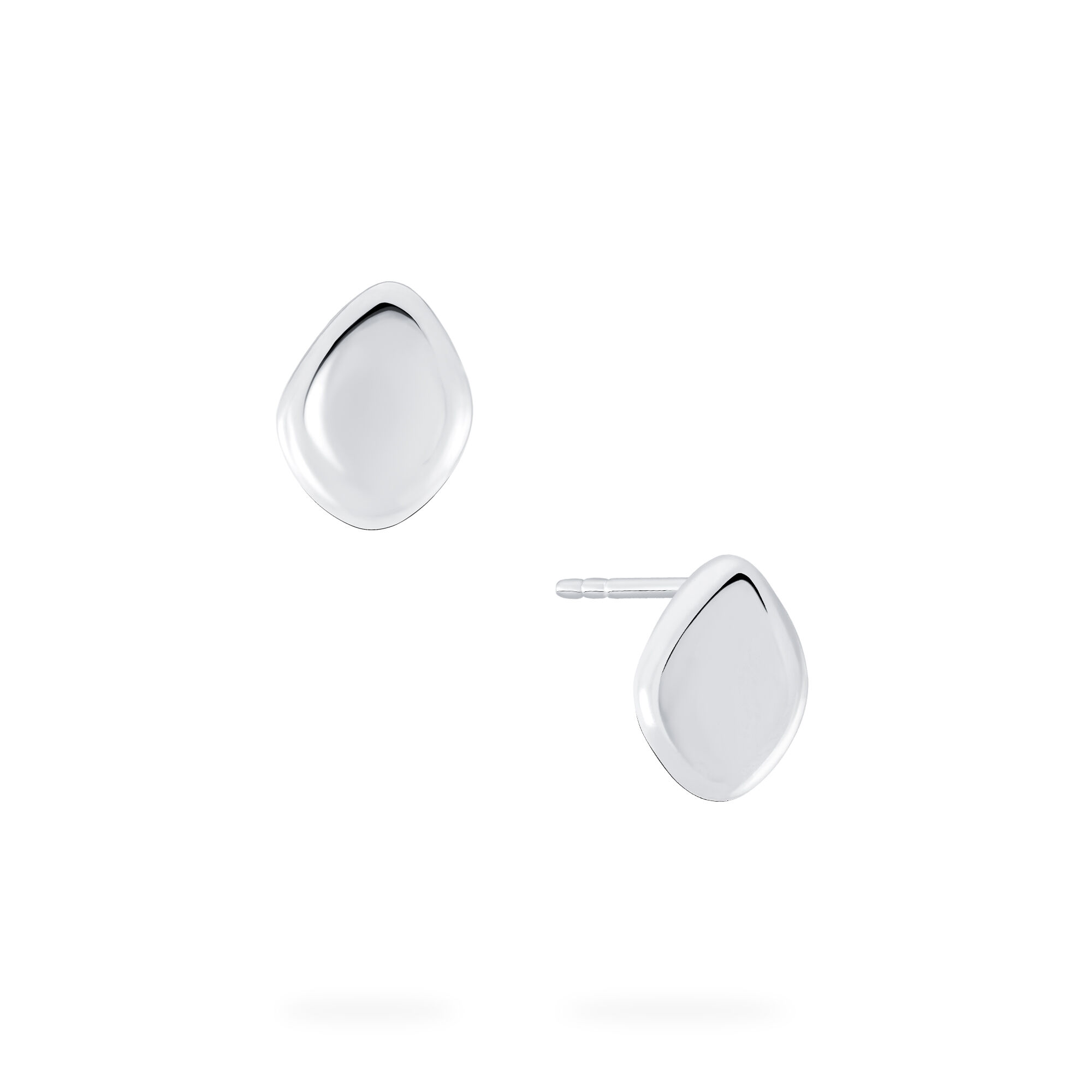 Birks Pebble Stud Earrings Sterling Silver