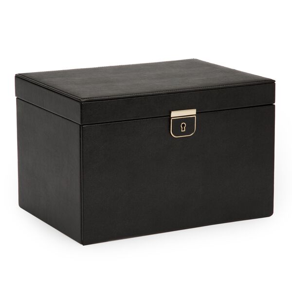 Coffret à bijoux Palermo noir, modèle large