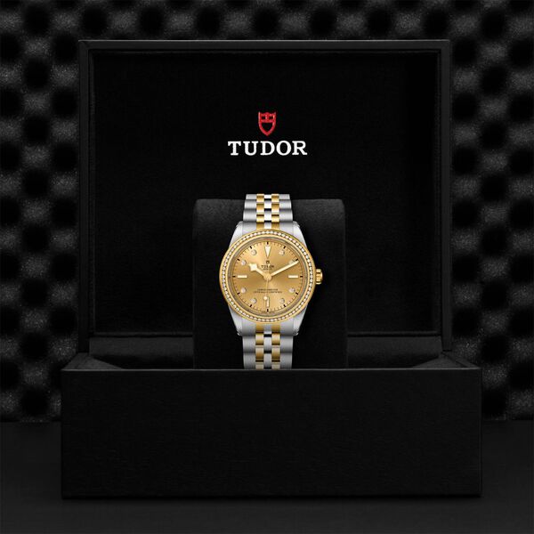 Black Bay One Automatic 39 mm Yellow Gold, Stainless Steel and Diamond