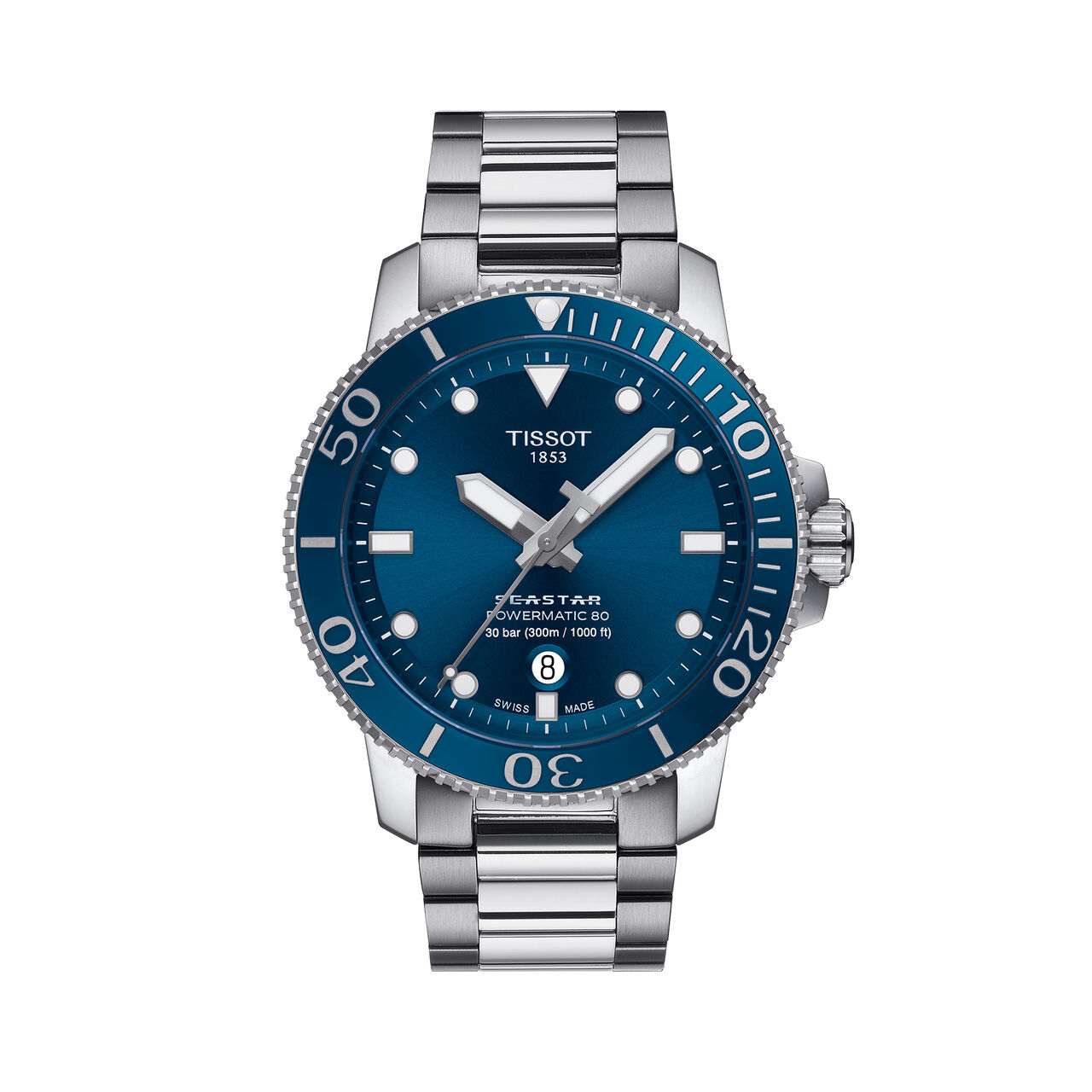 Tissot Seastar 1000 Automatic 43 mm Stainless Steel image number 0