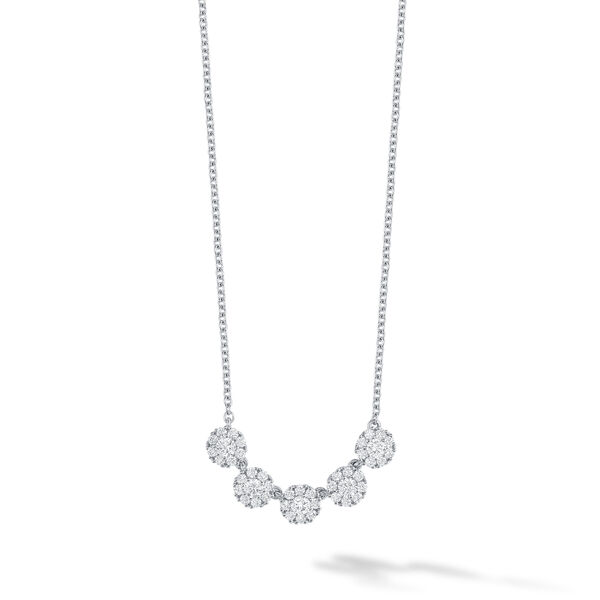 Collier en diamants Snowflake