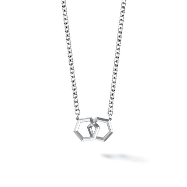 Silver Interlocking Pendant