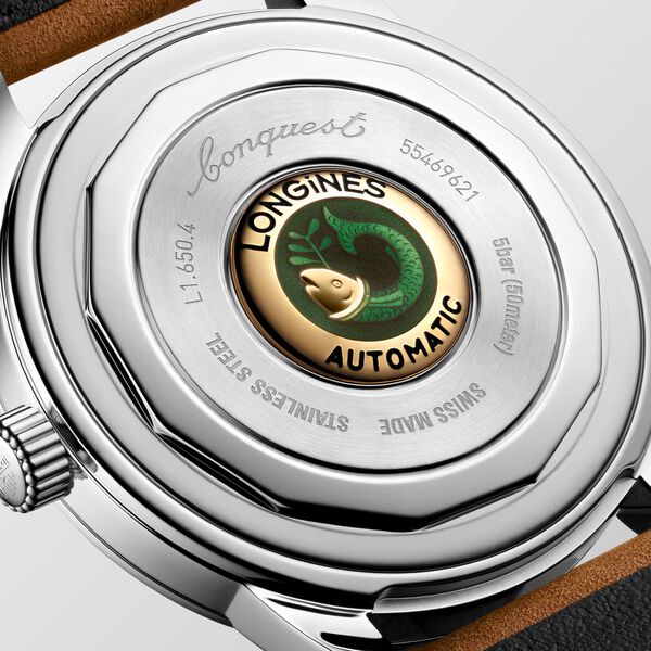 Conquest Heritage Automatic 40 mm Stainless Steel