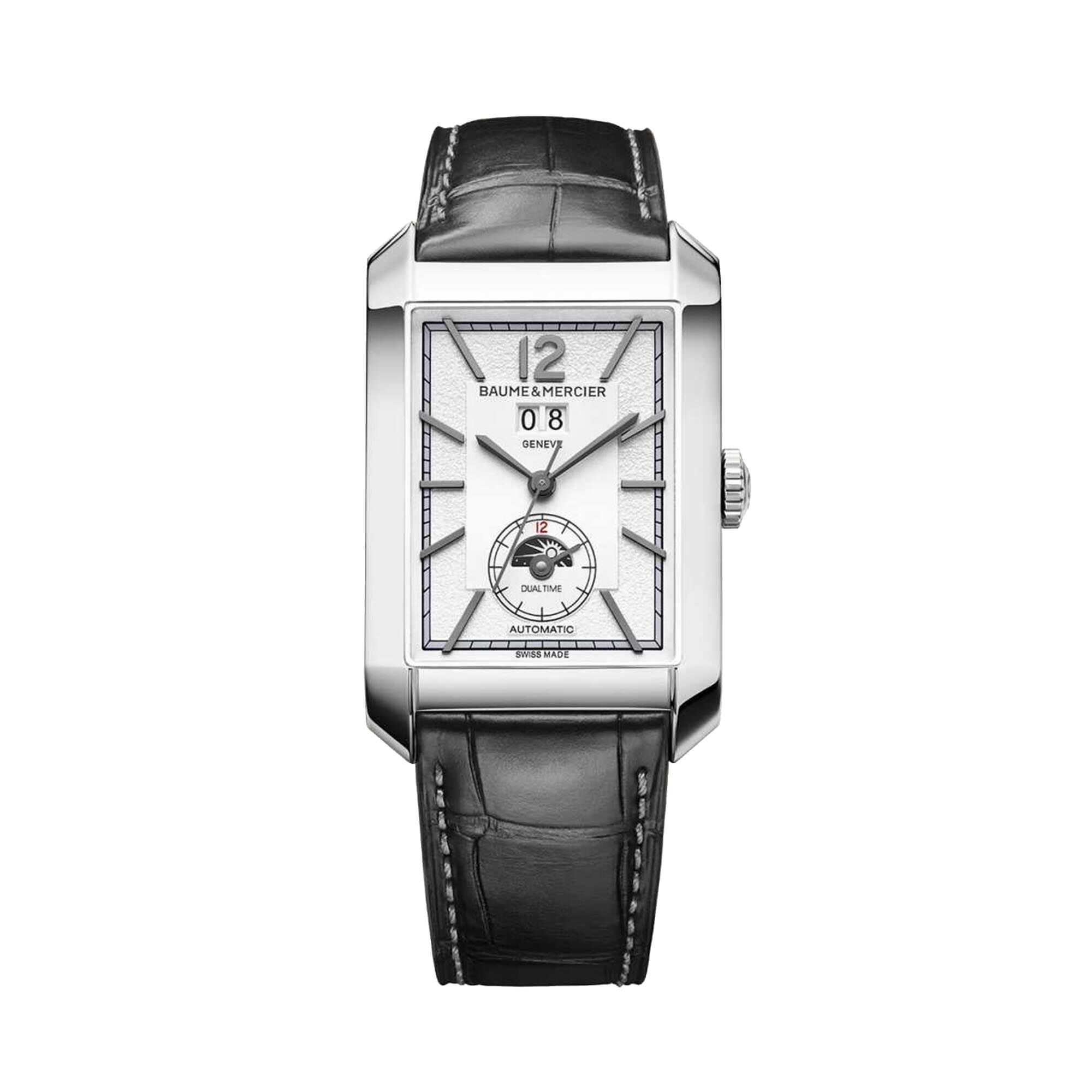Baume Mercier Men s Watch Hampton Automatic Dual Time