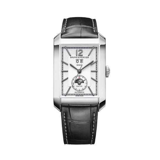 Baume Mercier Hampton Automatic Big Date Dual Time Steel 48Mm image number 0