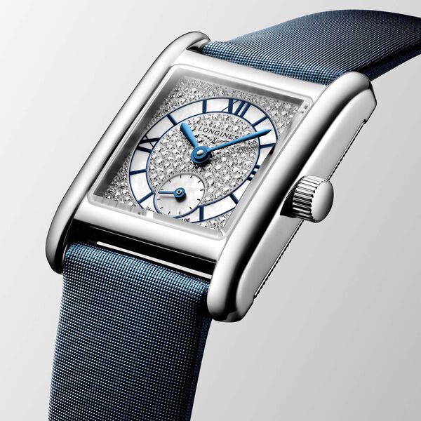 Mini DolceVita Quartz 21 X 29 mm Stainless Steel and Diamond