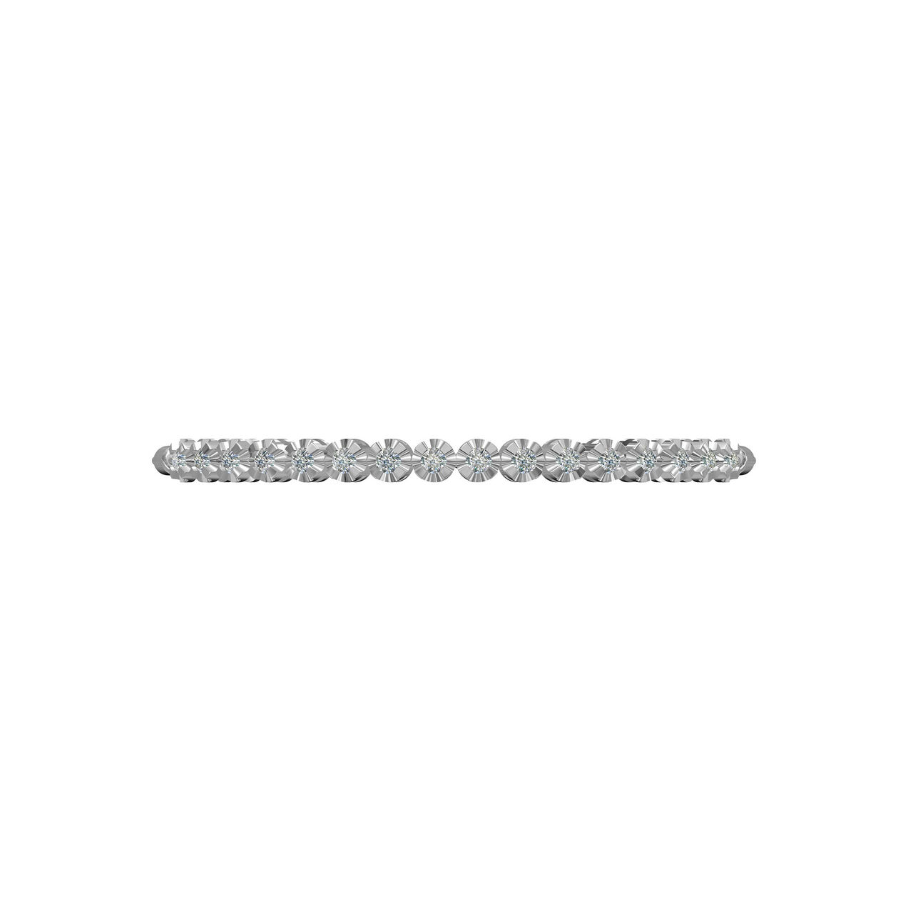 sale-white-gold-diamond-bolo-bracelet-450017272615-flat image number 1