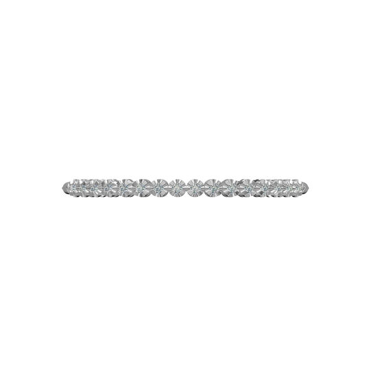 sale-white-gold-diamond-bolo-bracelet-450017272615-flat image number 1