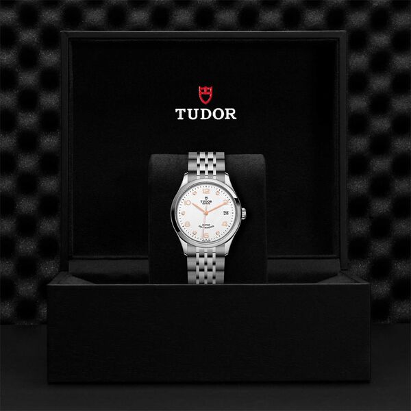 1926 36 mm automatique en acier inoxydable et diamants