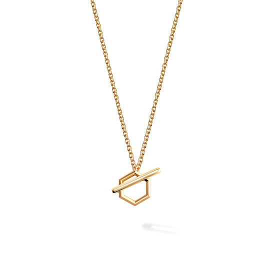Bijoux Birks Bee Chic Yellow Gold Toggle Necklace image number 0