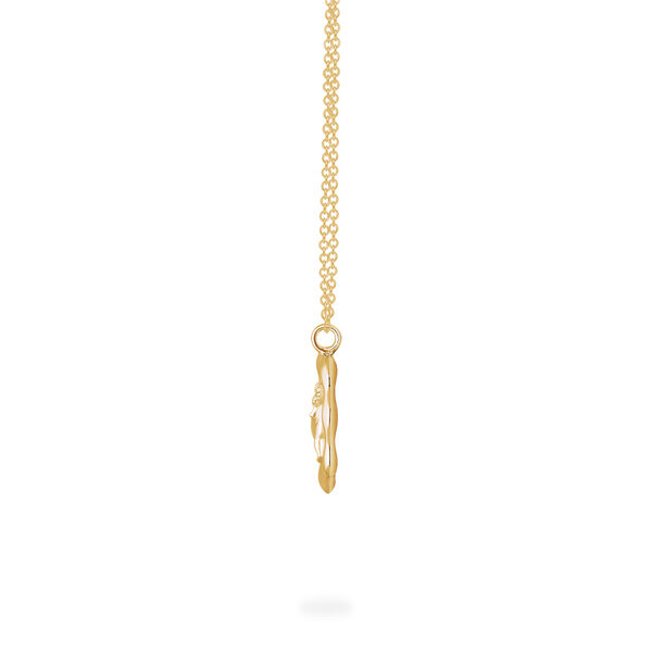 Zodiac Aries Pendant in Yellow Gold