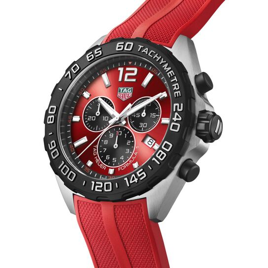 TAG Heuer | Formula 1 Quartz Chronograph 43 mm Stainless Steel Angle image number 1