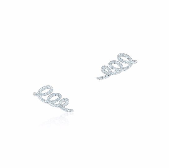 Birks Essentiels Boucles d'oreilles torsade de diamants image number 0