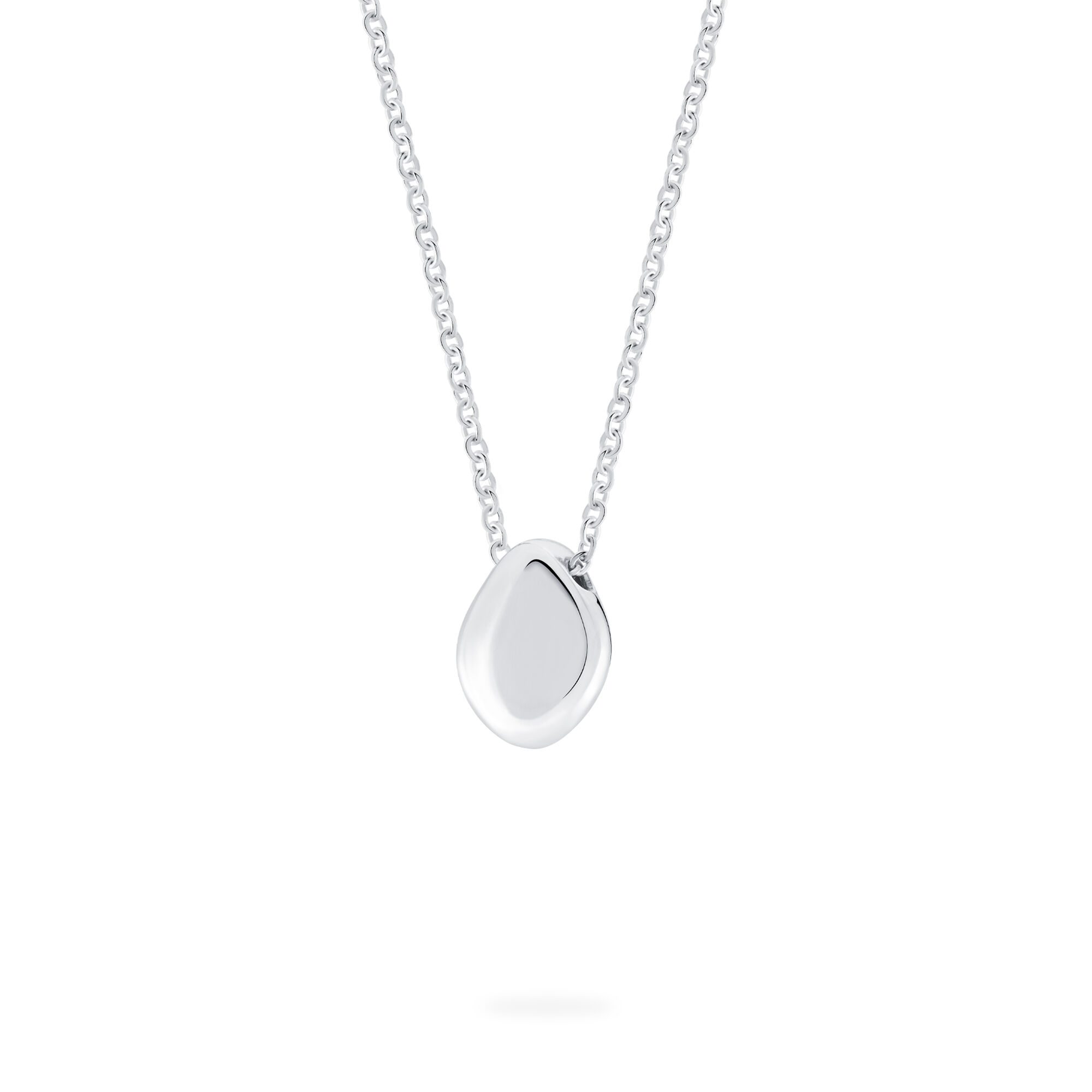 Sterling Silver Necklace Birks Pebble