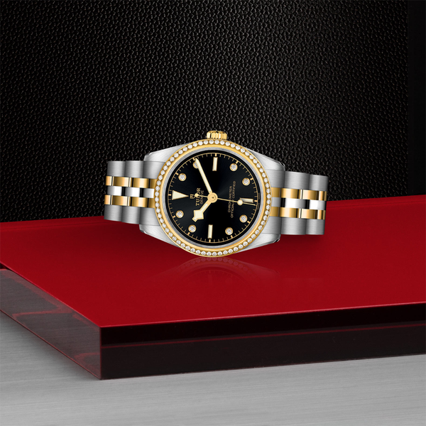 Black Bay One Automatic 31 mm Yellow Gold, Stainless Steel and Diamond