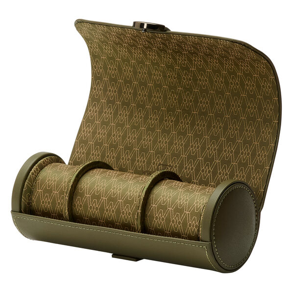 Earth Olive Triple Watch Roll