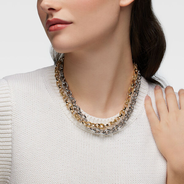 19-Inch Silver Chain Necklace