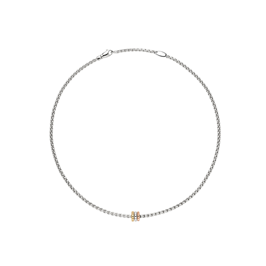 Fope Eka White Gold Necklace 739C_B Front image number 1