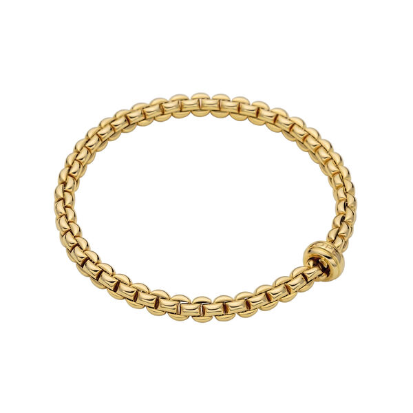 Eka Small Flex'it Yellow Gold Bracelet
