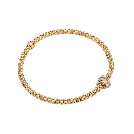 Fope Prima Yellow Gold Bracelet 744B BBR_GB Front image number 0