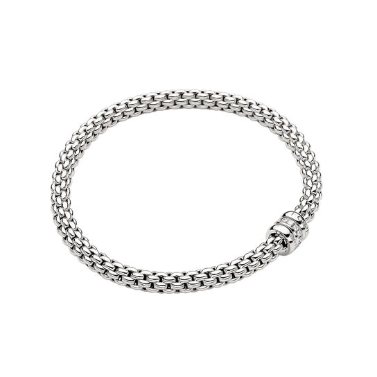Fope Solo White Gold Bracelet 621B BBR_B Front image number 0