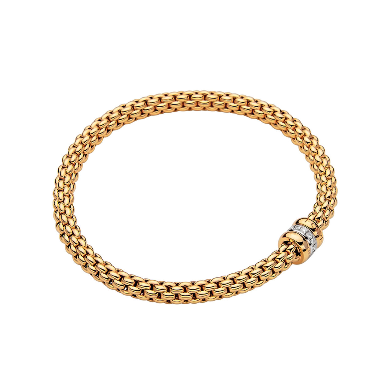 Fope Solo Yellow Gold Bracelet 621B BBR_GB Front image number 0