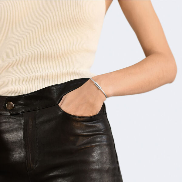 Bracelet câble an argent poli 9g