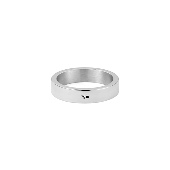 Le Gramme 7g Polished Silver Ribbon Ring CARPO01107 Front image number 0