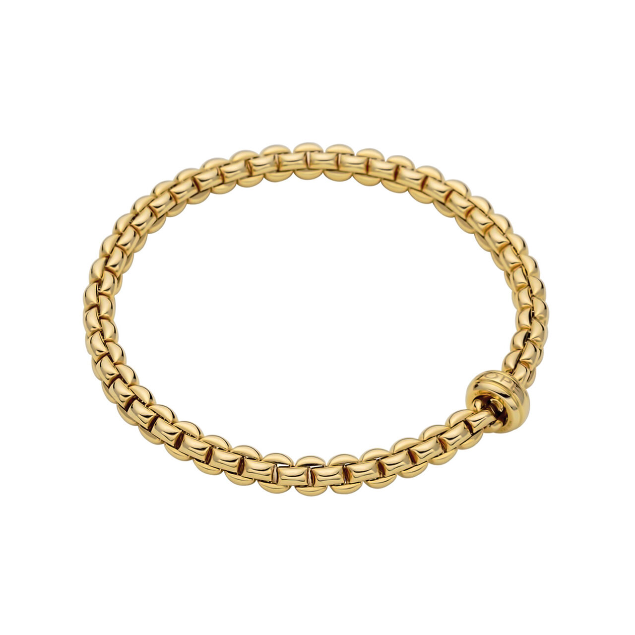 Fope Prima Yellow Gold Bracelet 721BM_G Front image number 0
