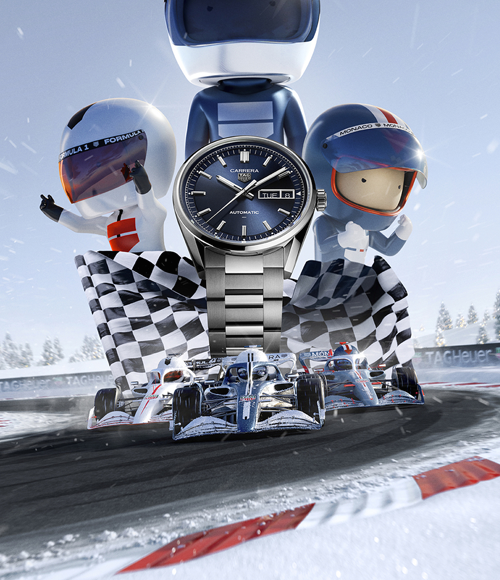 Trois montres TAG Heuer