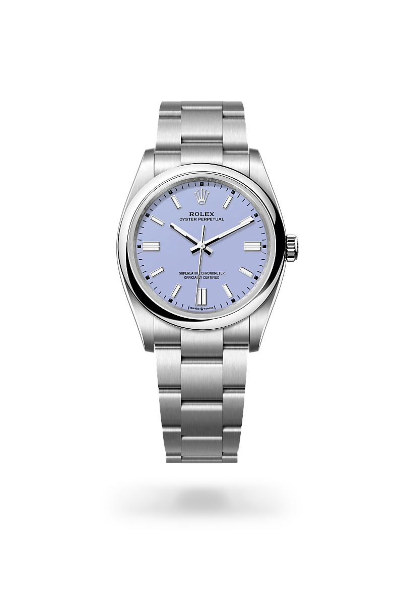 rolex Oyster Perpetual en acier Oystersteel, M126000-0013 - Maison Birks