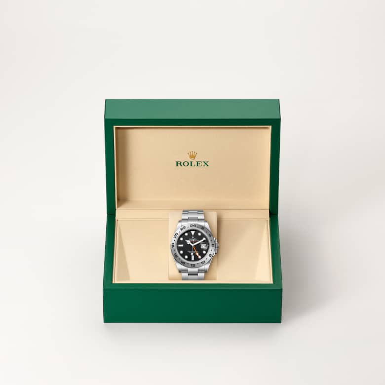 rolex Explorer in Oystersteel, M226570-0002 - Maison Birks
