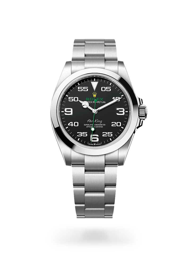 rolex Air-King in Oystersteel, M126900-0001 - Maison Birks