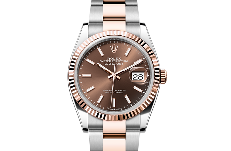 Rolex Datejust in Oystersteel and gold M126231 0044 Maison Birks