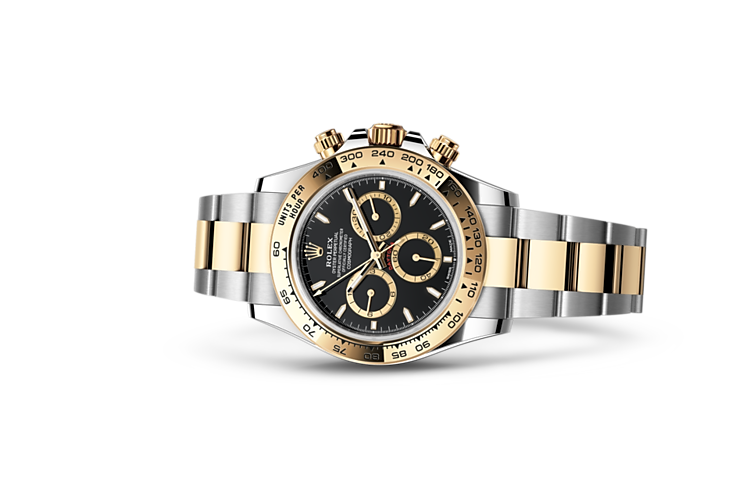 Daytona black clearance pearl digital rolex