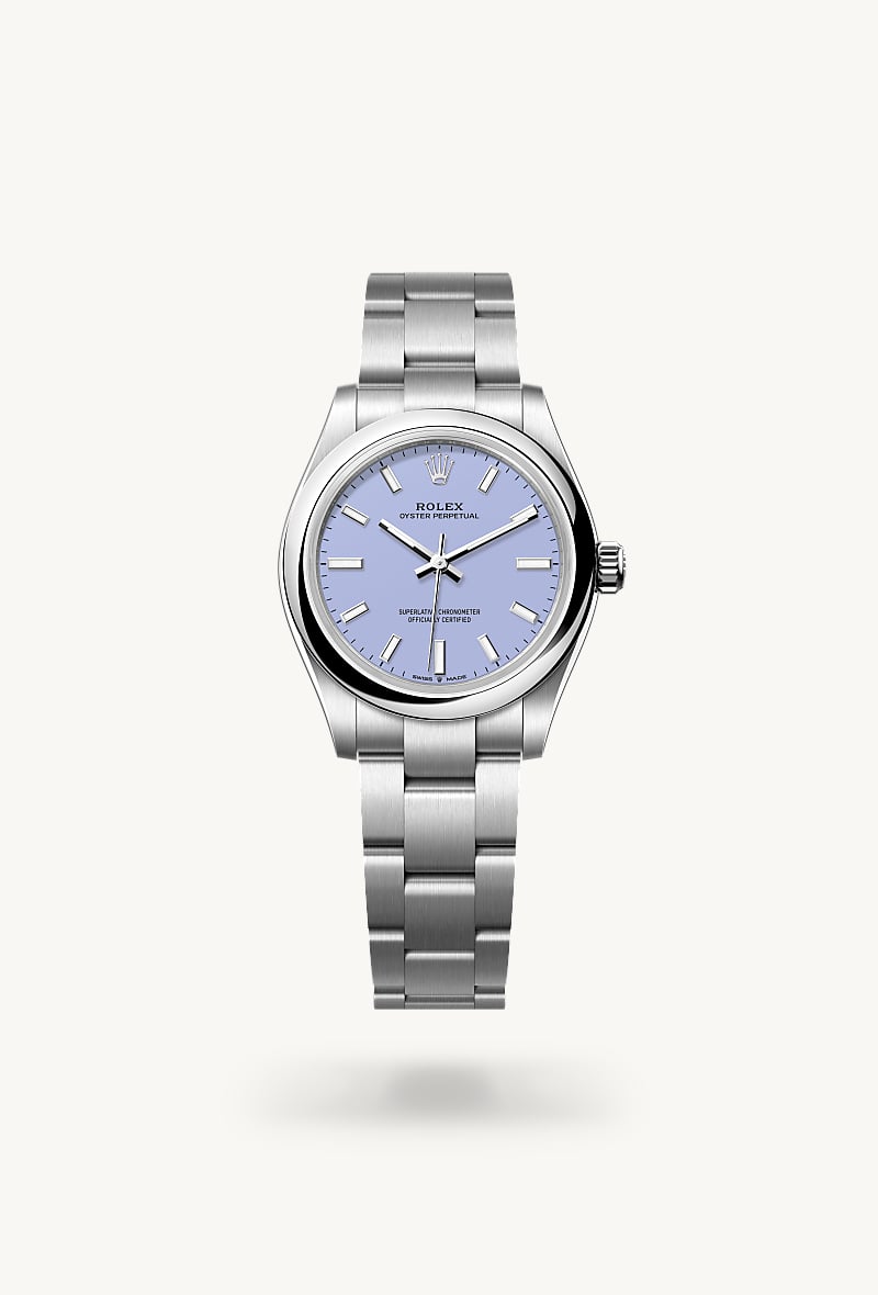 rolex Oyster Perpetual in Oystersteel, M277200-0014 - Maison Birks
